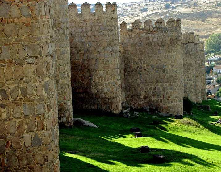 Muralhas da cidade de Ávila, Espanha