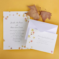 Autumn Wedding Invitations