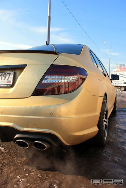 w204 amg exhaust