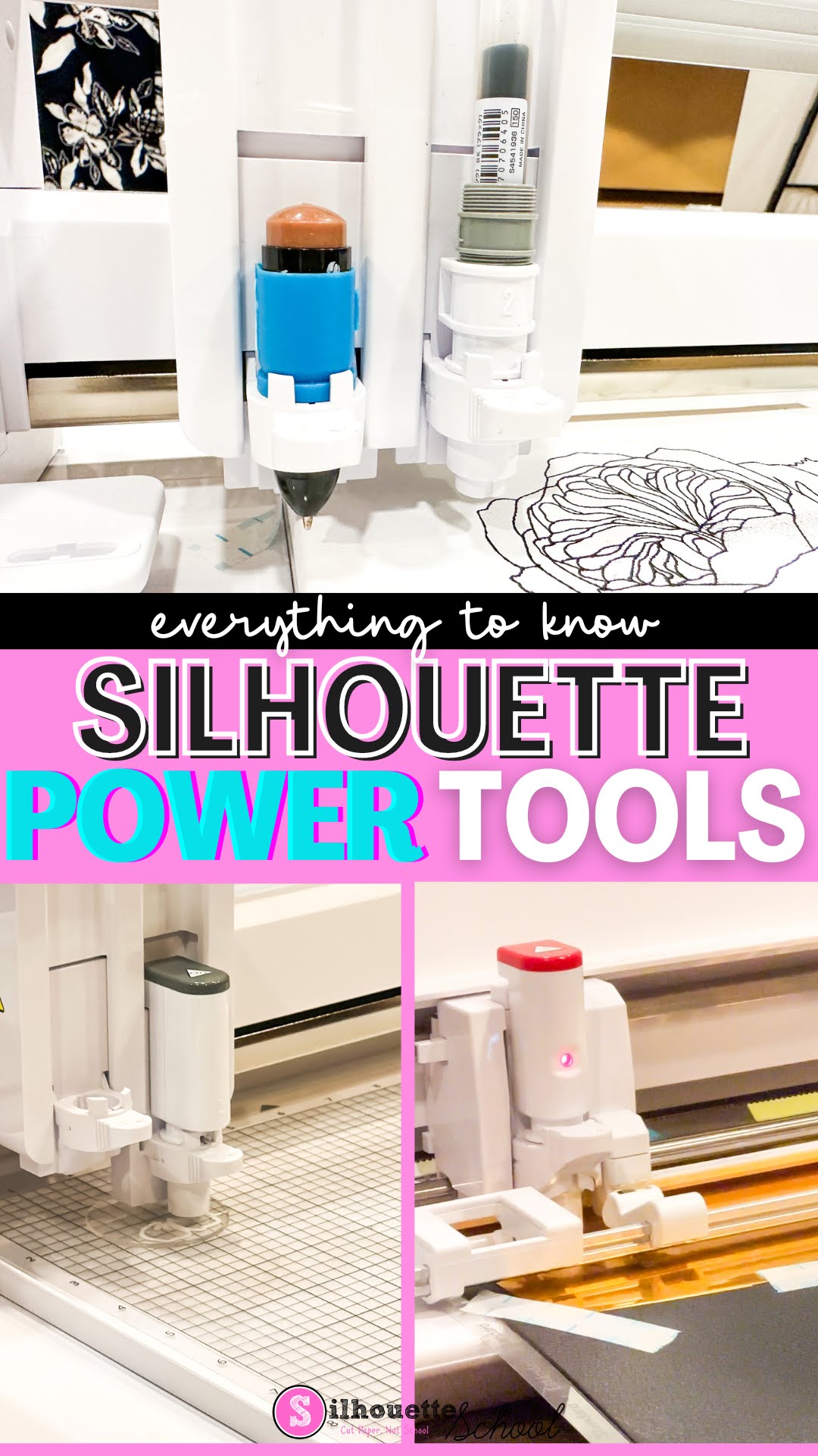 Silhouette CAMEO 3 Tools and Machine Compatibility - Silhouette School