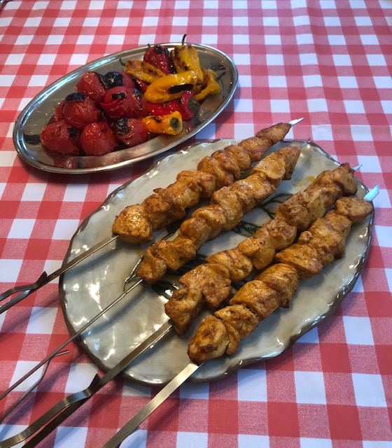 Chicken Shish Kebabs