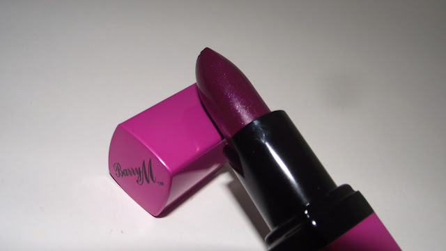 Barry M Ultra Moisturising Lip Paint Lipstick Review - 156 Vicious Violet 