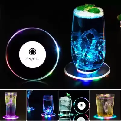 Set of LED Drink Coasters