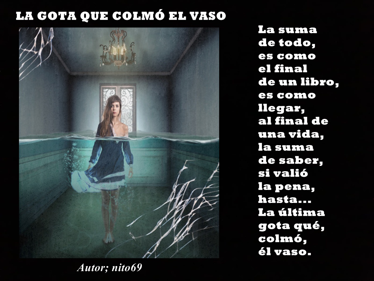 LA GOTA QUE COLMÓ EL VASO