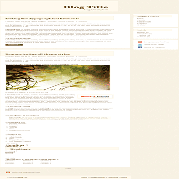 free blogger template Elitive template