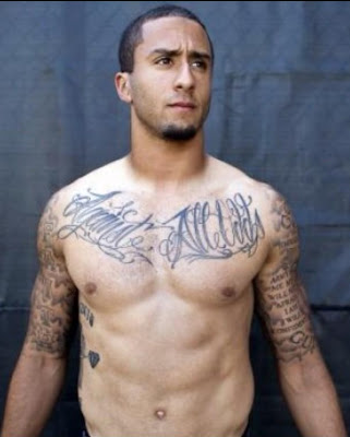 Colin Kaepernick Tattoos