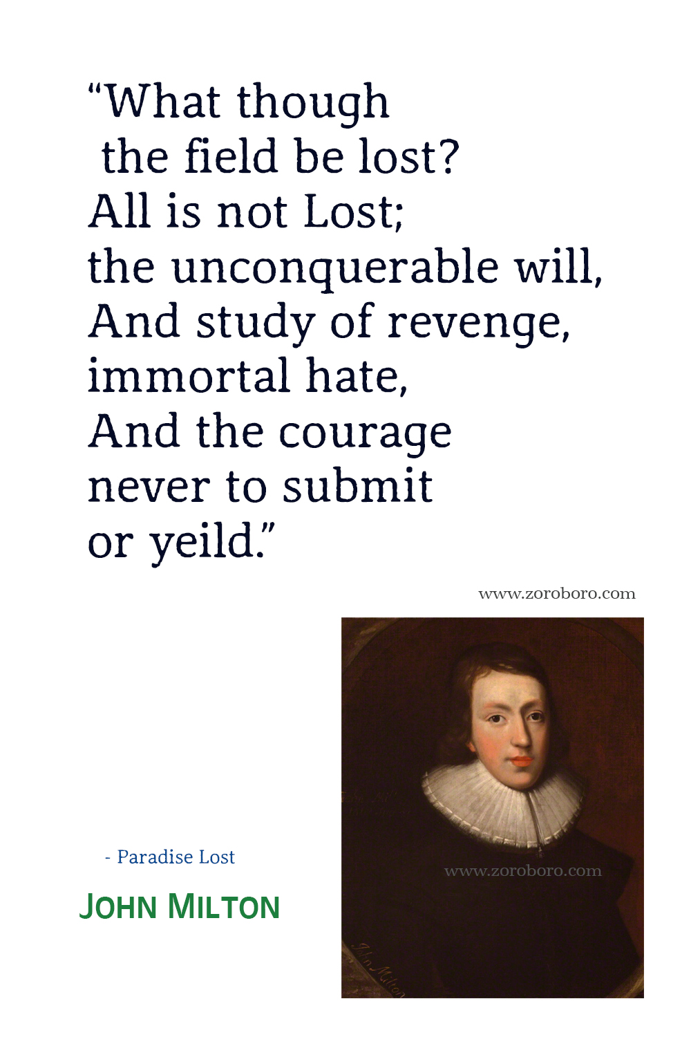 John Milton Quotes, John Milton Paradise Lost Quotes, John Milton Poems, John Milton Poetry, John Milton Books, John Milton Quotes.