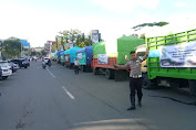 Puluhan Truck Bantuan Mentan Tiba Di Wajo, Polantas Pengamanan!