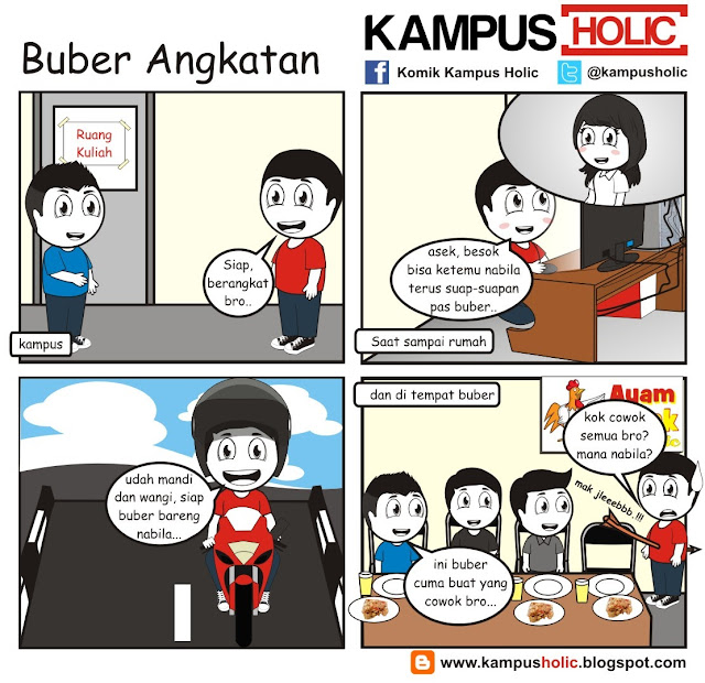 #218 Buber Angkatan Universitas Holic 