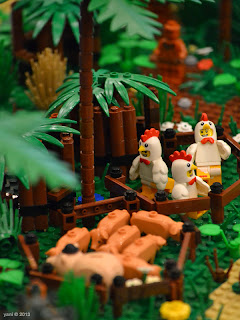 sydney brick show - lego chicken suit guy... the other, other white meat