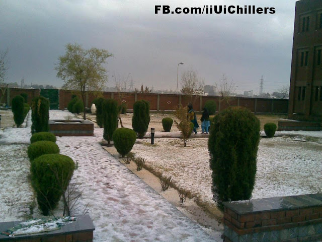 hail storm in Hostel A and B of female campus