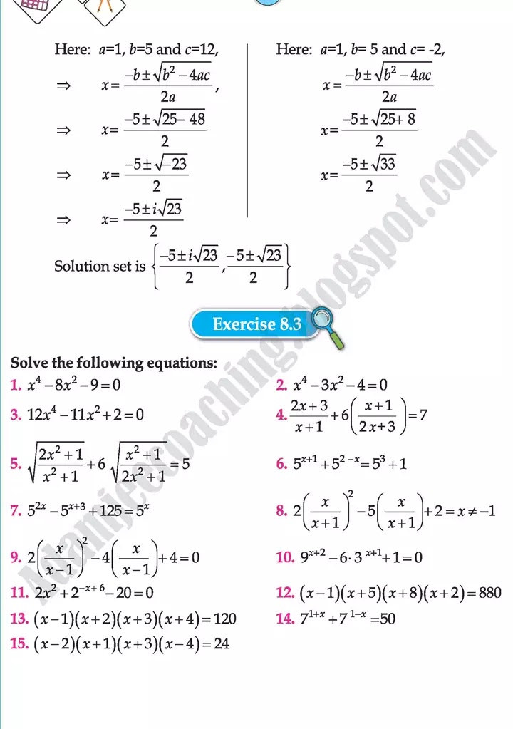 quadratic-equations-mathematics-class-9th-text-book