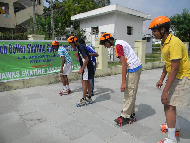 skating classes at lakdikapool in hyderabad Near Central Government Staff colony   bowenpally suchitra balanagar jubilee hills public school roller and  inline blade 
