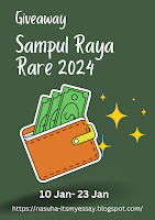 Giveaway Sampul Raya Rare 2024