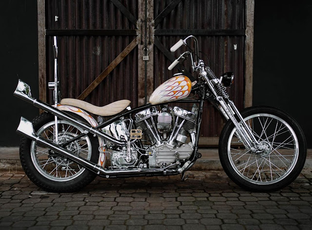 Harley Davidson Panhead By Queen Lekha Choppers