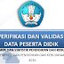 Verifikasi dan Validasi Peserta Didik 2016