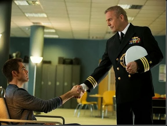 the body guard and the captain of uss enterprise
