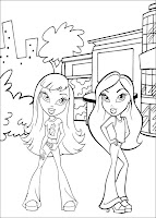 Bratz Coloring Pages