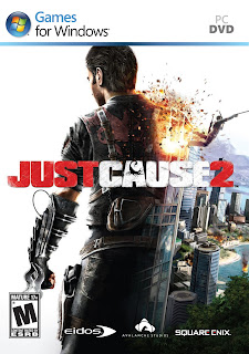 Just Cause 2 pc dvd front cover