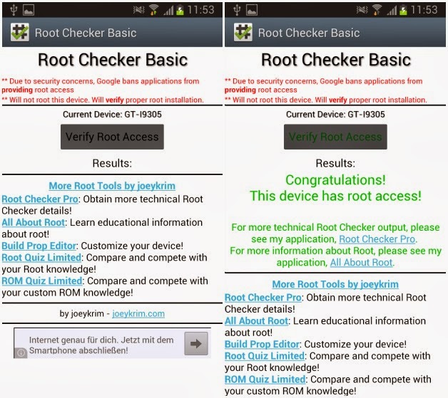 Root Checker