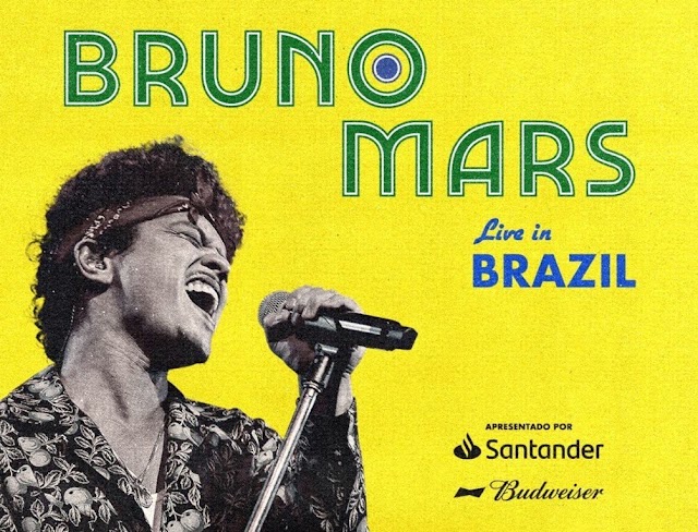 Agência vende pacote VIP para show de Bruno Mars