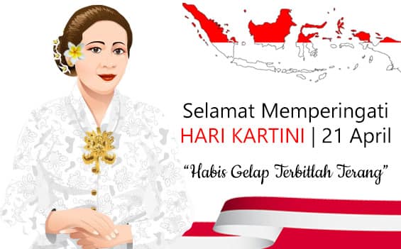 gambar kata ucapan hari kartini 2024