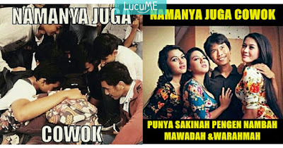 10 Meme 'Namanya Juga Cowok' Ini Bikin Berpikir yang Enggak-enggak