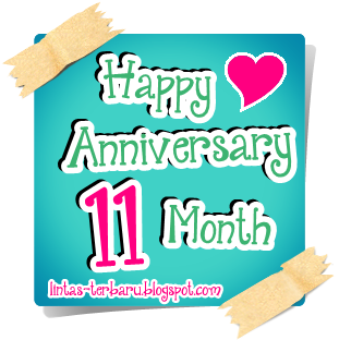 Gambar DP BBM Happy Anniversary buat Pacar  Caption 