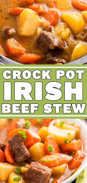 SLOW COOKER IRISH BEEF STEW RECIPE