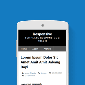 responsive template