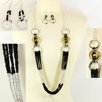 Black And White Fashion Jewellery Photos