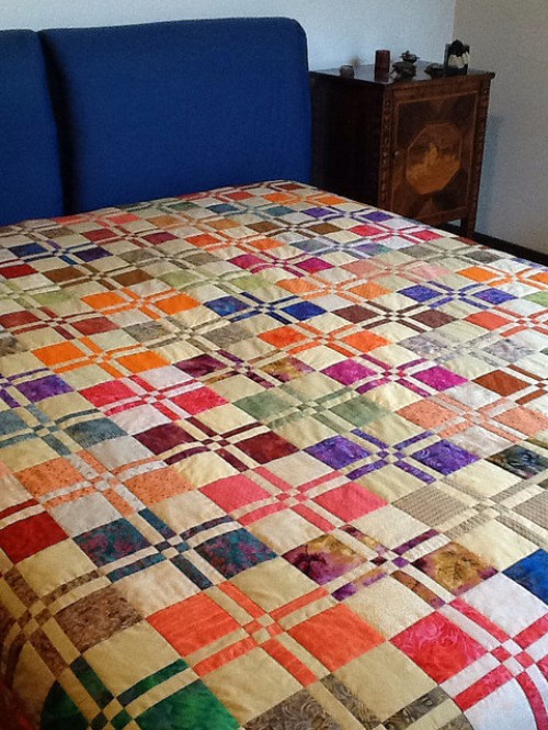 Disappearing Four Patch Quilt - Tutorial