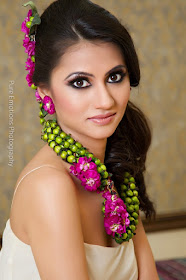 Some pretty flower jewelry for Diwali- Laxmi Lobo