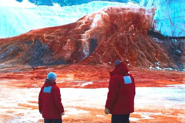 El enigma de la Cascada de Sangre en la Antártida al fin resuelto: Nanoesferas ricas en hierro reveladas como la causa del color rojo sangre y su relevancia para la búsqueda de vida extraterrestre en Marte