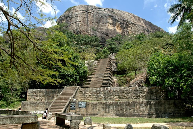 Yapahuwa in Sri Lanka
