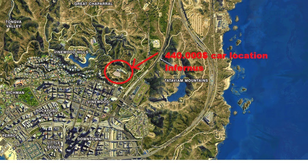 GTA FIVE(V) secret car locations - GTA Bear