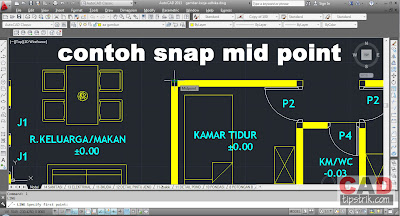 Cara Mengatur Snap Dengan Cepat AutoCAD 2013