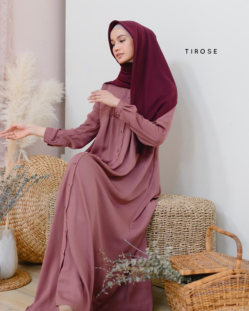 Kava Dress warna Tirose Size S