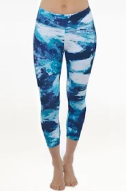 KiraGrace's Grace Capri in Splash Print