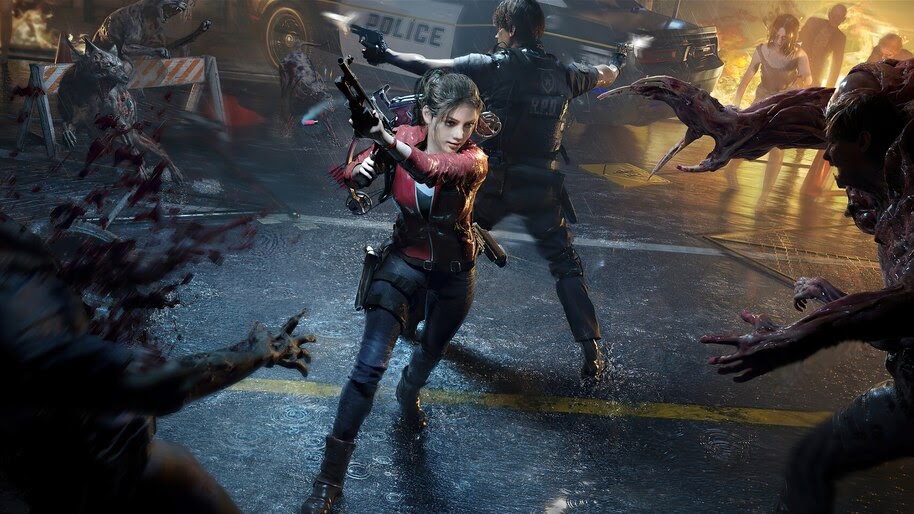Claire Redfield, Leon S. Kennedy vs. Zombies, Resident