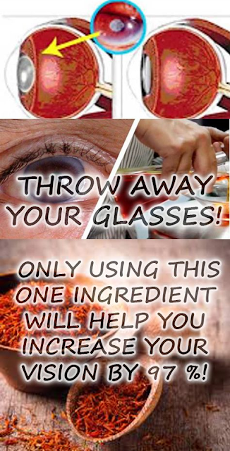 Throw Away Your Glasses Already! The World Celebrates! This Ingredient Will Cure Your Eye Problems Naturally And Improve Your Eyesight!
