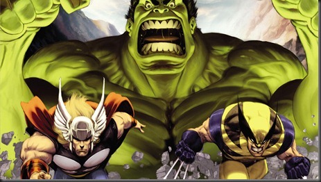 Hulk vs Thor-fanart