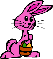 Free Cute Funny Easter Bunny Clipart Images