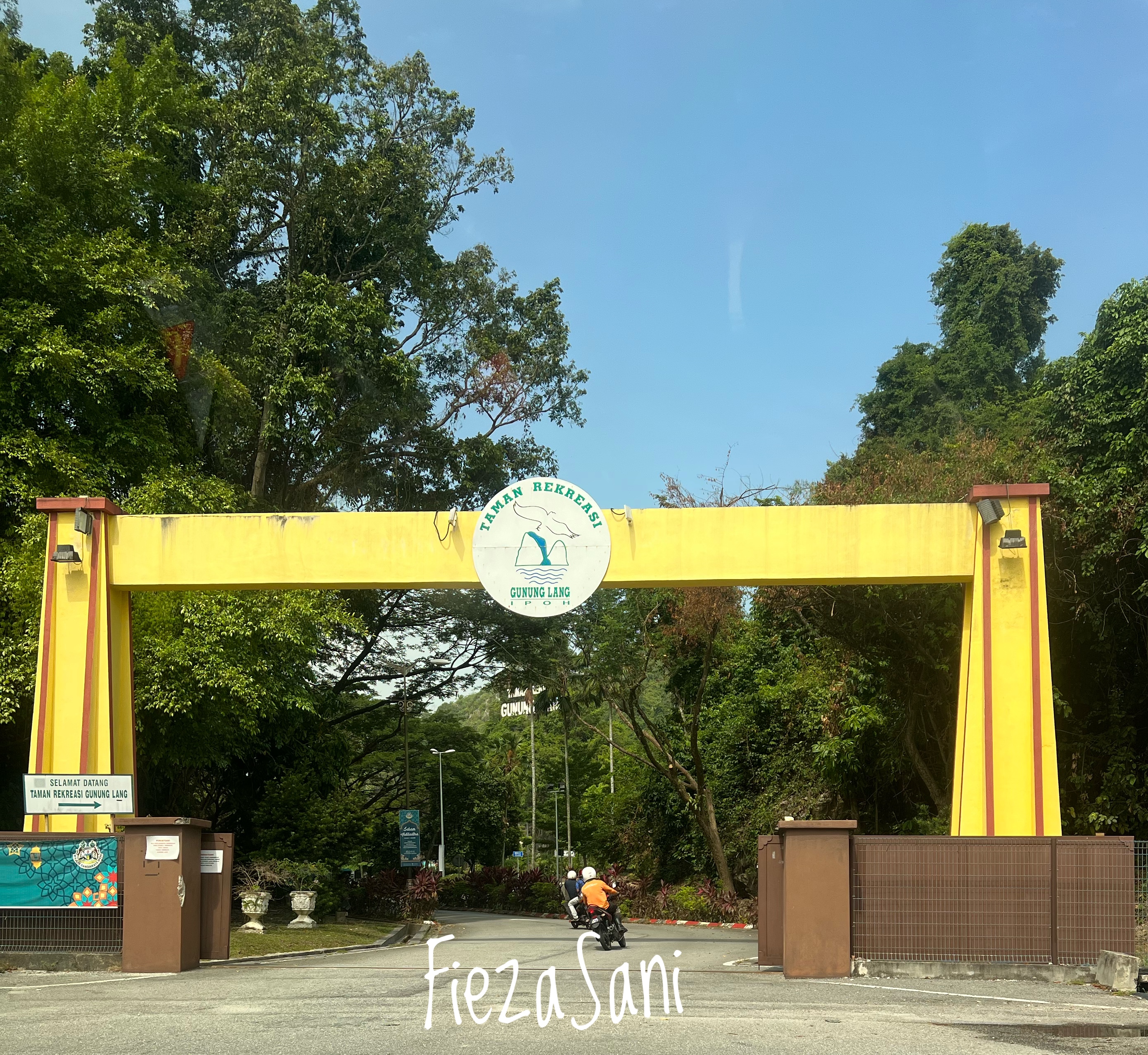petting zoo gunung lang, jalan-jalan area Perak
