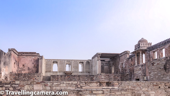 All photographs in this blogpost are clicked with Mobile camera inside Rana Kumbha Palace. We shall other important monuments of Chittor Fort in separate posts and at the end, we will share a combined blogpost focussing on Chittor Fort - how to reach, where to stay, how to plan time inside Chittor fort, things to skip or to be aware about.   If you liked this post and found it helpful, I would request you to follow these things when traveling -   1. Manage your waste well and don’t litter. Use dustbins. 2. Tell us if you went to a place and found it hard to locate a dustbin.  3. Avoid water bottles in hills. Usually you get clean water in hills and water bottles create lot of mess in our ecosystem. In plains, refill your bottles with RO at hotel.   4. Say big no to plastic and avoid those unhealthy snacks packed in plastic bags. Rather buy fruits.  5. Don't play loud blaring music in forests or jungle camps. You are a guest in that ecosystem and disturbing the locals (humans and animals) is not polite.
