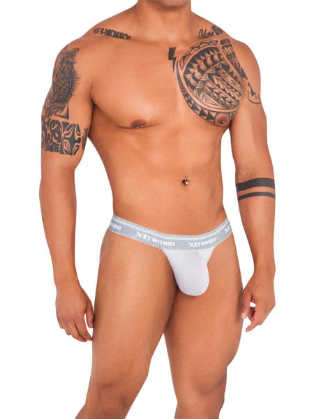 男性下着 Xtremen Ultra-soft Thong Tバック