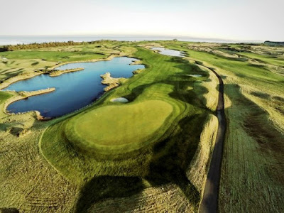 Sweden-Finland border Golf course