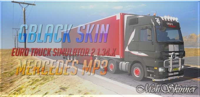 [ETS2 1.35] MohSkinner – Truck Skins – Gblack Transport