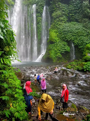 Air terjun tiu kelep dan sendang gila Lombok