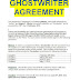 Ghostwriter agreement sample templates - doc